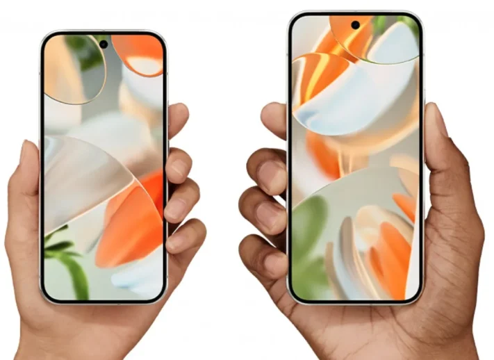 Här är Pixel 9 Pro och Pixel 9 Pro XL sida vid sida