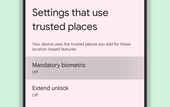 Ny säkerhetsfunktion kan kräva biometri för att hindra tjuvar