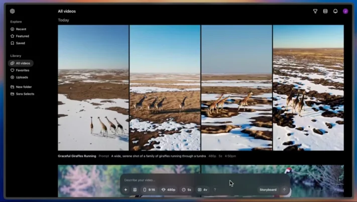Open AI släpper videogeneratorn Sora
