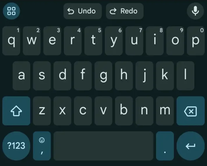 Gboard får knappar för att ångra och upprepa