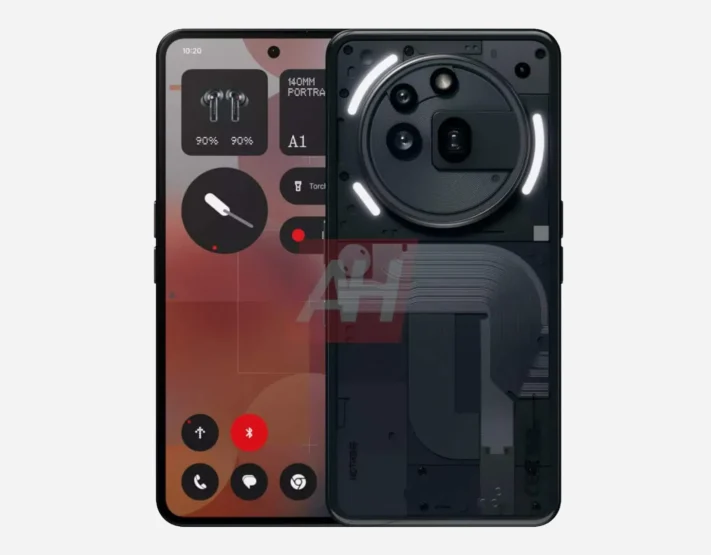 Nothing fortsätter med sin unika design: bilder på Phone 3a
