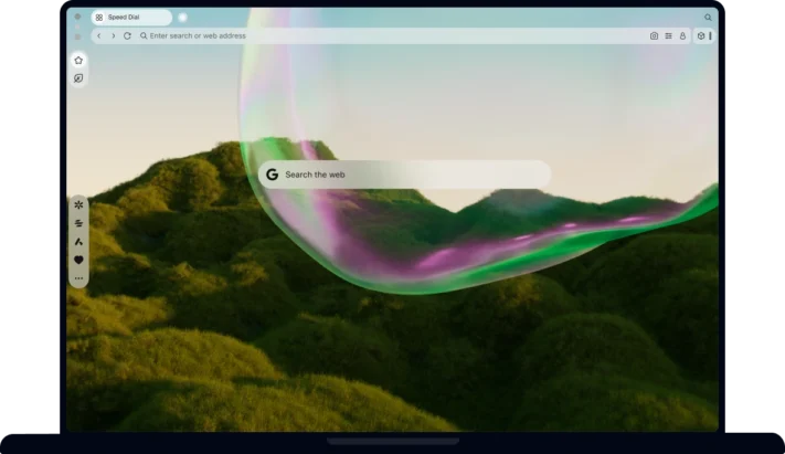 Opera introducerar webbläsaren Air med ”minimalistisk skandinavisk design”
