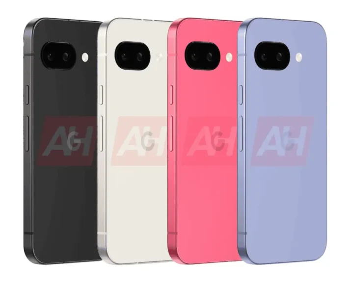 Officiella bilder på Google Pixel 9a