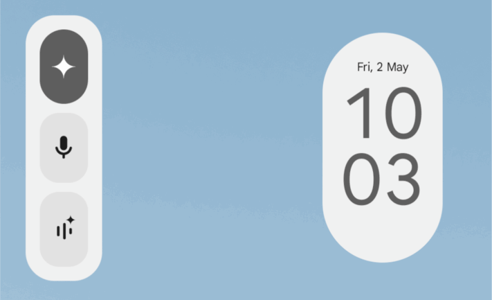 Gemini-appen får responsiv hemskärmswidget