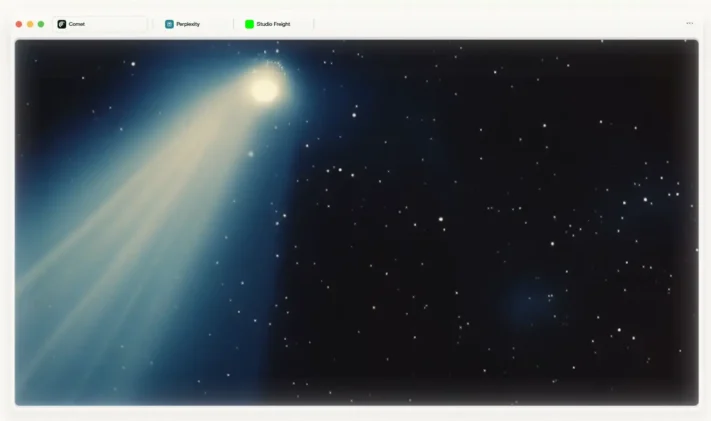 Perplexity släpper webbläsaren Comet
