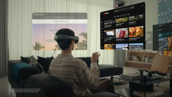 Samsung introducerar sitt påkostade VR-headset Galaxy XR