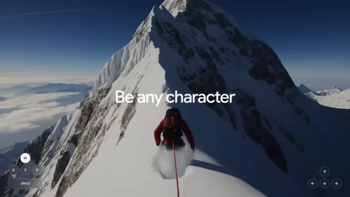 Google Project Genie genererar interaktiva världar som kan utforskas